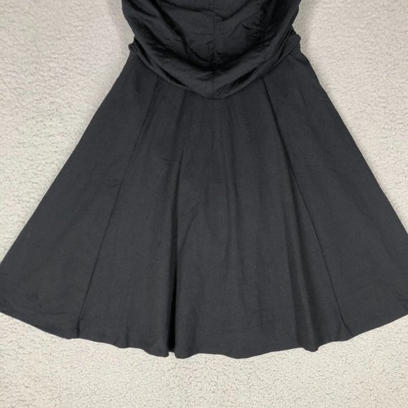 It Figures Women's 10 Swim Dress One Piece Swimsuit Padded Black A-Line Flowy - Picture 3 of 16